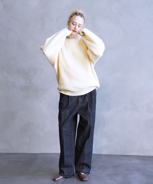 「JUNRED」 デニムパンツ L ブラック メンズ_画像3