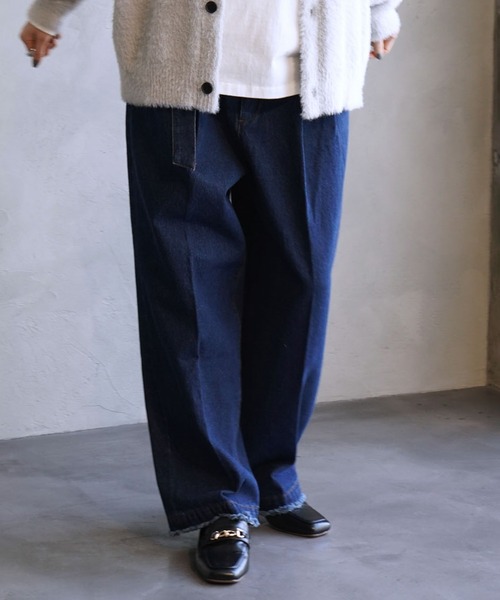 「JUNRED」 デニムパンツ L ブラック メンズ_画像7