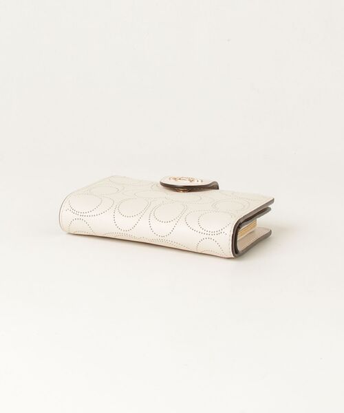 新品　正規品☆COACH コーチ　折り財布　ホワイト　レザー　二つ折り財布 COACH（コーチ） 財布 - ホワイト レディース : ZOZOTOWN Yahoo!店