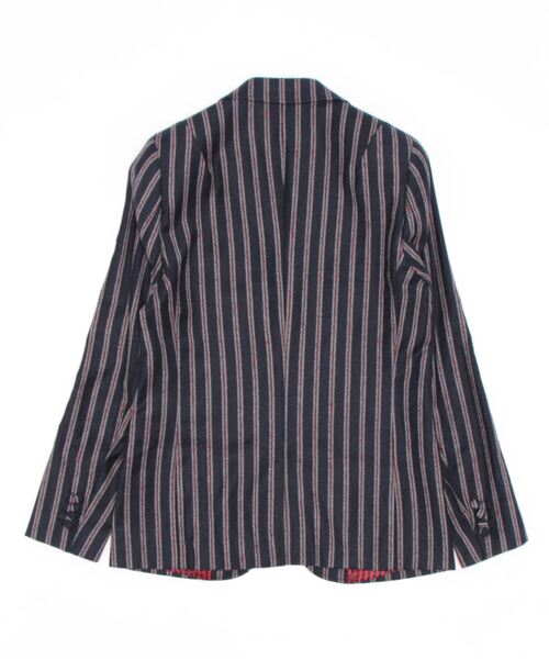 国産定番 ジャケット PayPayモール店 - 通販 - PayPayモール テーラードジャケット ストライプブレザージャケット ZOZOTOWN 特価即納