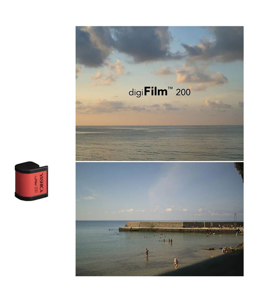 カメラ YASHICA digiFilm camera Y35 with digiFilm200　【カメラ フィルムセット】 カメラ YASHICA digiFilm camera Y35 with digiFilm200　 フィルムセット