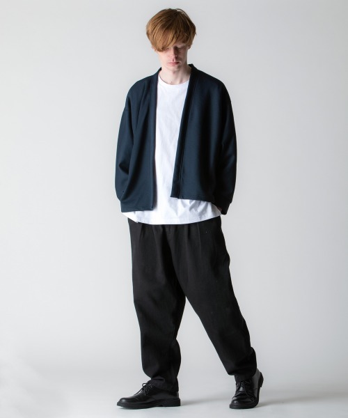 激安通販新作 : カーディガン rehacer Hemline in Made Cardigan Dolman Wide トップス