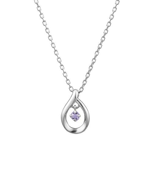 4℃（ヨンドシー） ネックレス 「12月誕生石」エターナルシルバー