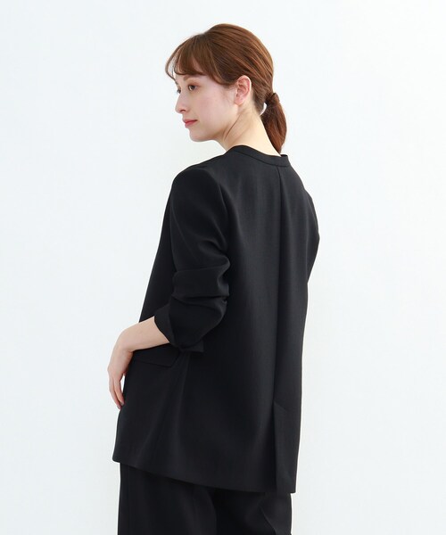 へのお ジャケット PayPayモール店 - 通販 - PayPayモール ノーカラージャケット 「L」ロングジャケット ZOZOTOWN ♫サイズ