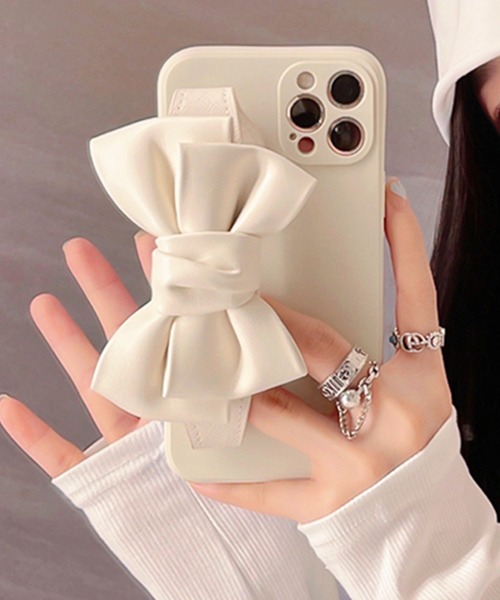 リボンデザインのiPhoneケース スマホケース iPhoneケース 〝design ribbon〟 Android リボン