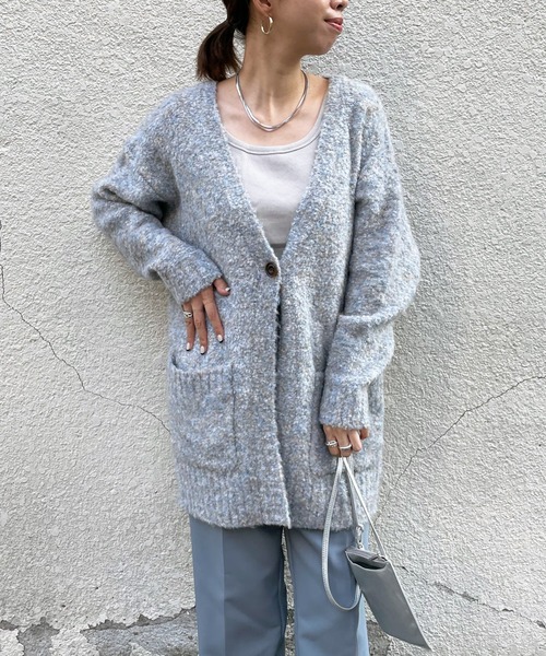 即納限定品 カーディガン ミックスループハーフカーディガン ZOZOTOWN PayPayモール店 - 通販 - PayPayモール 在庫超激安