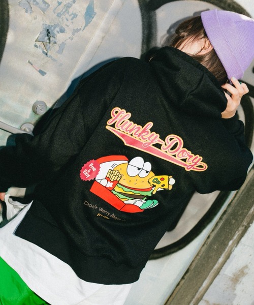 パーカー 【 krap_jpn コラボ 】バックプリント裏起毛パーカー|ZOZOTOWN PayPayモール店|01