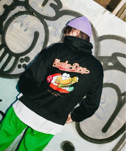 パーカー 【 krap_jpn コラボ 】バックプリント裏起毛パーカー|ZOZOTOWN PayPayモール店|12