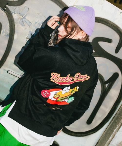 パーカー 【 krap_jpn コラボ 】バックプリント裏起毛パーカー|ZOZOTOWN PayPayモール店|19