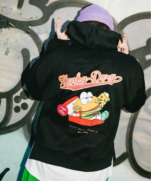 パーカー 【 krap_jpn コラボ 】バックプリント裏起毛パーカー|ZOZOTOWN PayPayモール店|09