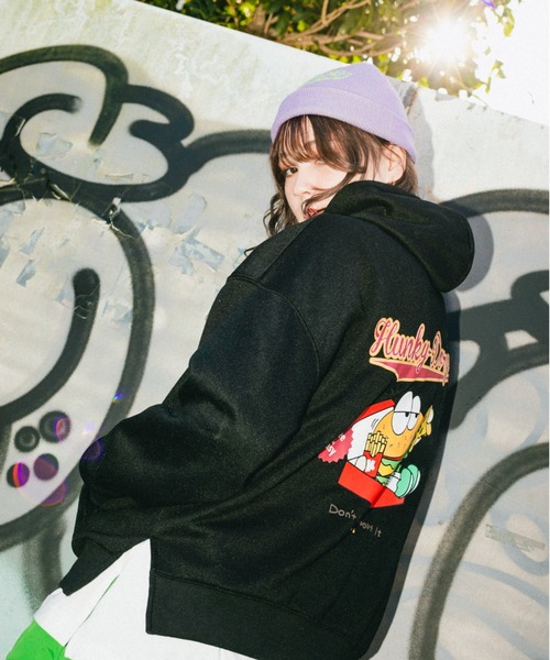 パーカー 【 krap_jpn コラボ 】バックプリント裏起毛パーカー|ZOZOTOWN PayPayモール店|10