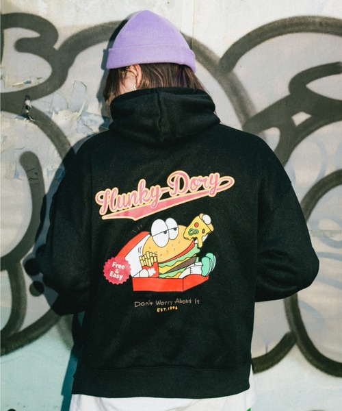 パーカー 【 krap_jpn コラボ 】バックプリント裏起毛パーカー|ZOZOTOWN PayPayモール店|08