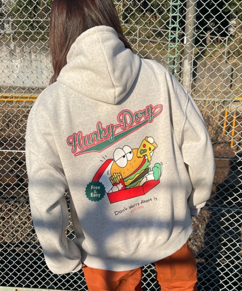 パーカー 【 krap_jpn コラボ 】バックプリント裏起毛パーカー|ZOZOTOWN PayPayモール店|23