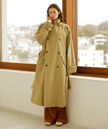 コート トレンチコート Oversized stand collar trenchcoat/オーバーサイズスタンドカラートレンチコート :61610632:ZOZOTOWN Yahoo!店 - 通販 - Yahoo!ショッピング