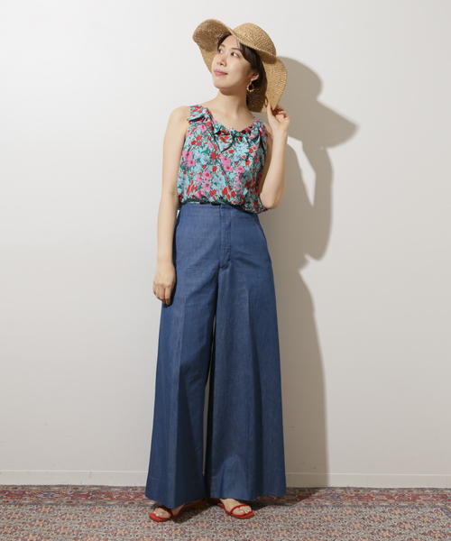 IENA LA BOUCLE リボンブラウス IENA LA BOUCLE ディテールリボンブラウス（シャツ／ブラウス）｜IENA