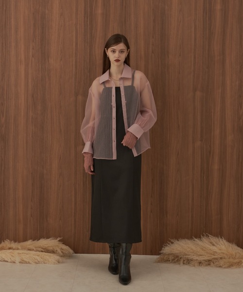シャツ ブラウス ショルダーシアーシャツ :65989632:ZOZOTOWN Yahoo!店