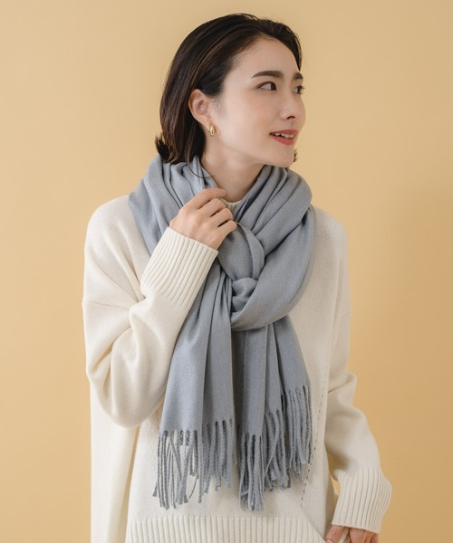 値下げ❣️【新品】HOUSE OF LOTUSカシミヤ大判ストールマフラー KATHARINE ROSS（キャサリンロス） ストール マフラー 「KATHARINE