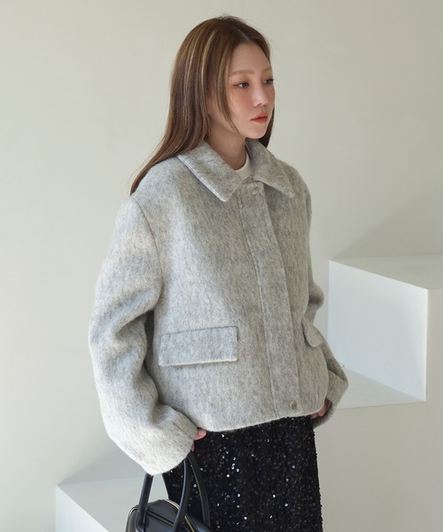 UNE MANSION（ユヌマンション） コート アウター “UNE MADE”ウール