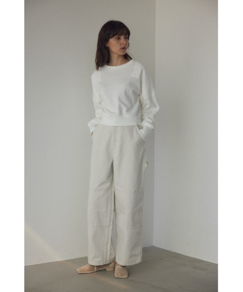 BLACK BY MOUSSY トレーナー スウェット shoulder pad sweat