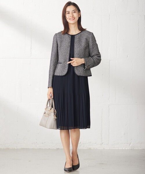 any SiS / エニシィス 【洗える】フェミニンプリーツ ワンピース ANY SIS(エニィスィス)の【洗える】フェミニンプリーツ ワンピース通販