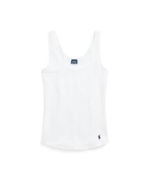 【POLO RALPH LAUREN】ストレッチコットン 袖なし ポロドレス ストレッチコットン スリーブレス ポロ ドレス | ラルフ