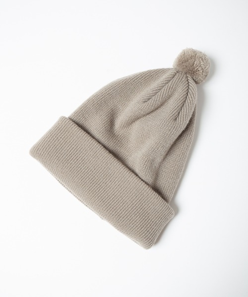 RACAL（ラカル） ニット帽 ニットキャップ Pon-Pon Knit Watch