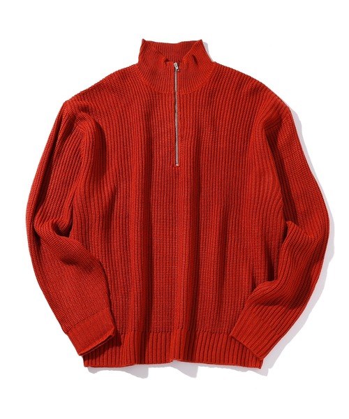 INASTUDIOS ZOO セーター ニット 「INASTUDIOS SELECT」蛙編み ハーフ