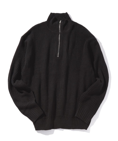 INASTUDIOS ZOO セーター ニット 「INASTUDIOS SELECT」蛙編み ハーフ