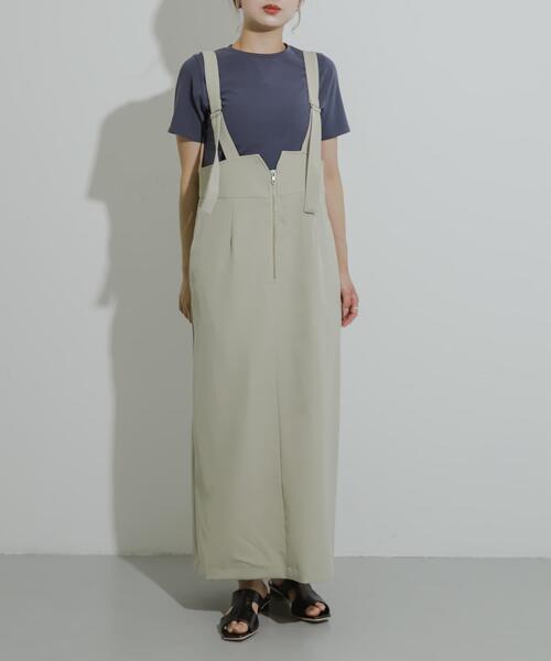 SENSE OF PLACE by URBAN RESEARCH ワンピース ジップデザイン