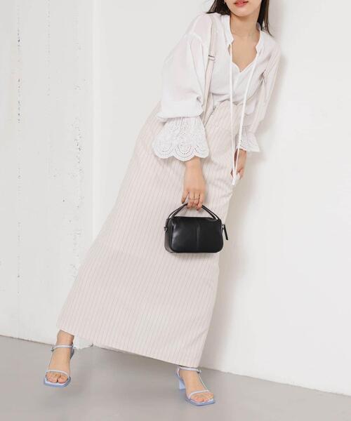 SENSE OF PLACE by URBAN RESEARCH ワンピース ジップデザイン