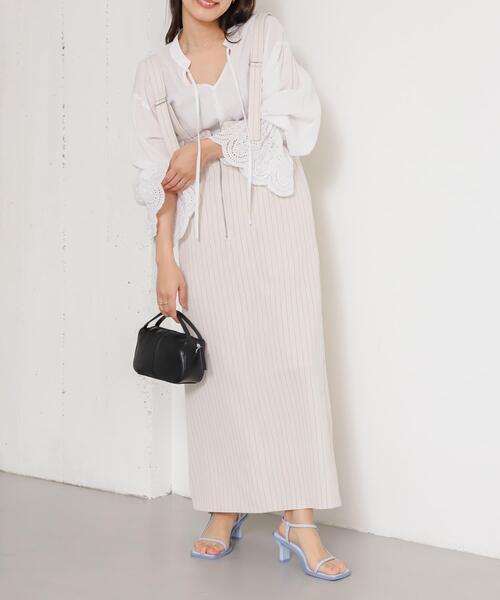 SENSE OF PLACE by URBAN RESEARCH ワンピース ジップデザイン