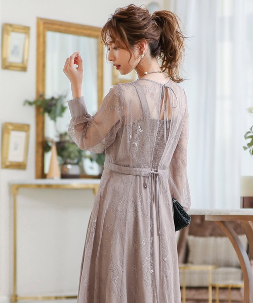 niana」 長袖ワンピース M モカ レディース : 82181632 : ZOZOTOWN 