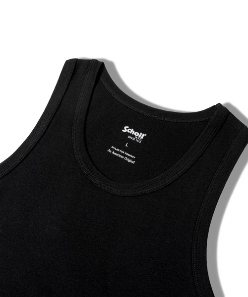 Schott N.Y.C タンクトップ SCHOTT-TANK TOP PACK メンズ