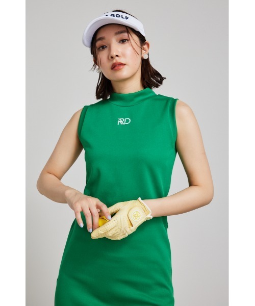 【RIENDA GOLF】ロゴスキッパーワンピース セール】【RIENDA GOLF】ロゴスキッパーワンピース 春服