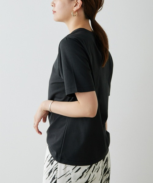 tシャツ 「HERITANOVUM」オーガニックコットンTシャツ レディース HERITANOVUM】オーガニックコットンTシャツ（Tシャツ/カットソー