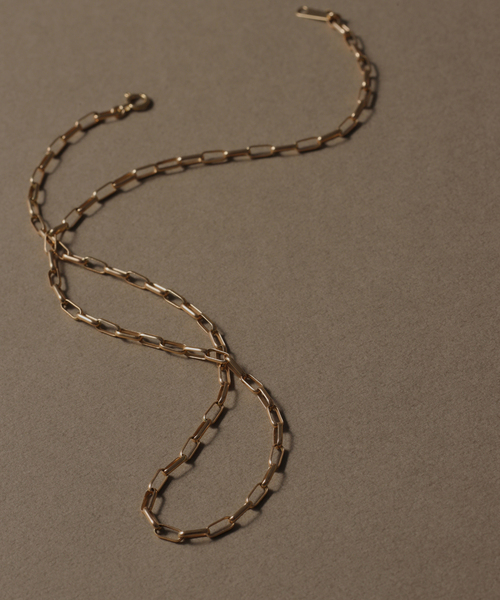 lilas マーベラスチェーンネックレス Lilas ネックレス マーベラスチェーン38cmネックレス K10