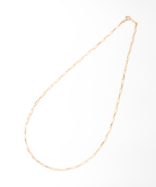 lilas マーベラスチェーンネックレス Lilas ネックレス マーベラスチェーン38cmネックレス K10
