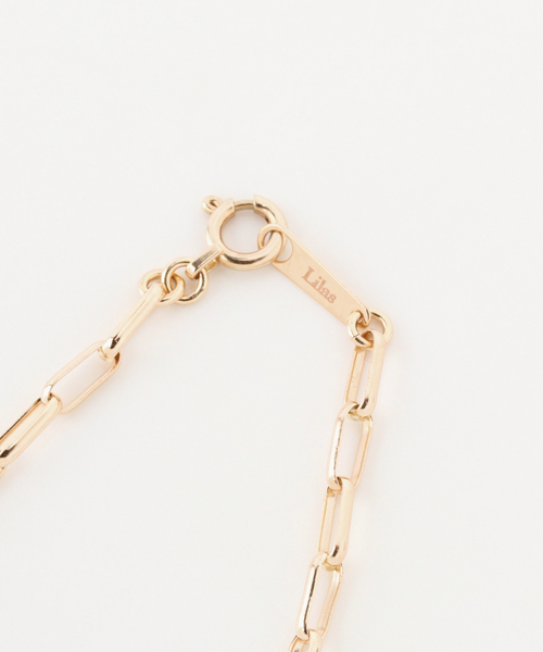 lilas マーベラスチェーン38cmネックレス K10 Lilas ネックレス マーベラスチェーン38cmネックレス K10