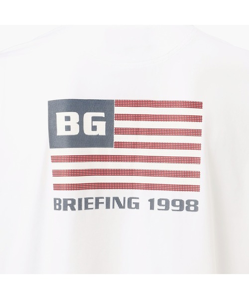 BRIEFING tシャツ MENS BG FLAG POLO（リラックスフィット） メンズ 