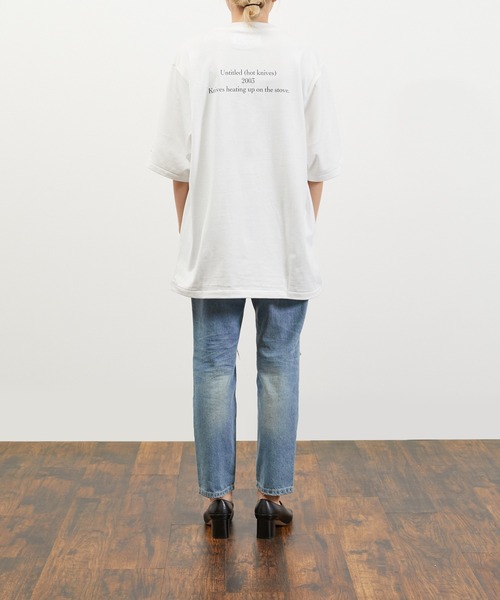 tシャツ JANESMITH ジェーンスミス / TIM BARBER hot knives S/S T-SHIRT グラフィックプリントビッグシルエ JANESMITH ジェーンスミス / TIM BARBER hot knives S/S T-SHIRT