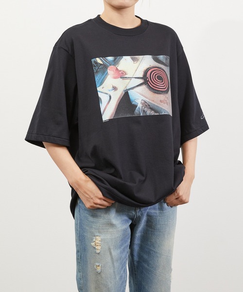 tシャツ JANESMITH ジェーンスミス / TIM BARBER hot knives L/S L-SHIRT グラフィックプリントビッグシルエ JANESMITH tシャツ ジェーンスミス / TIM BARBER hot knives S/S