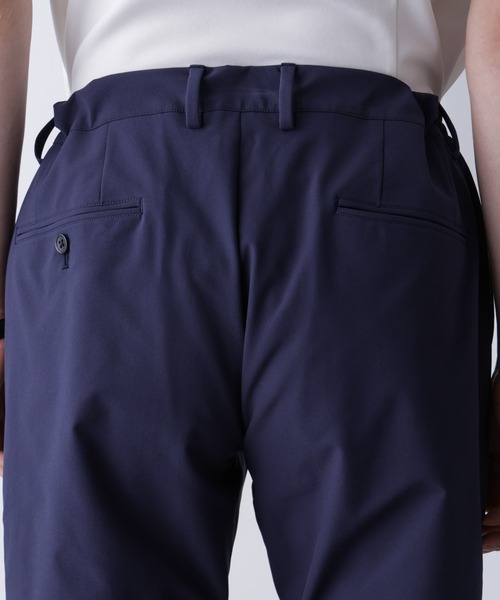 NANO universe スラックス 「N TROUSERS PREMIUM」TEXBRID(R)撥