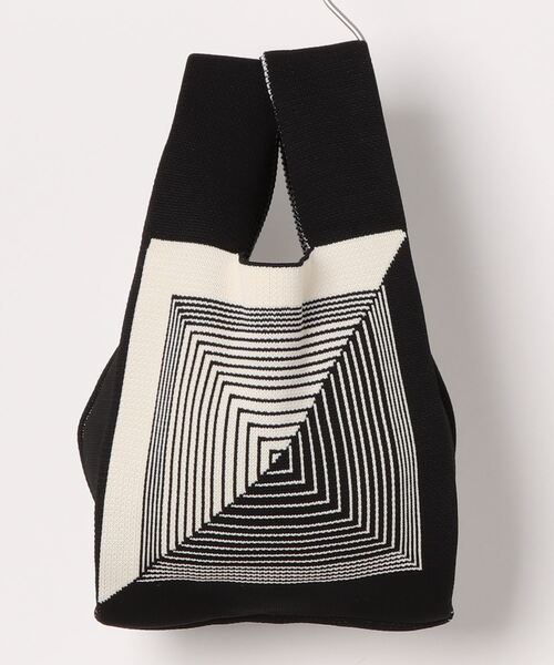 新品　naptime ニットBAG ブラック　エコバッグ Amazon.co.jp: Nissy naptime ニットBAG BLACK : おもちゃ