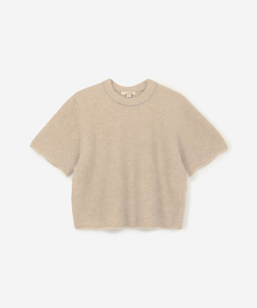 unfil ニット | スーパーキッドモヘア 半袖ニットプルオーバー WOMEN 