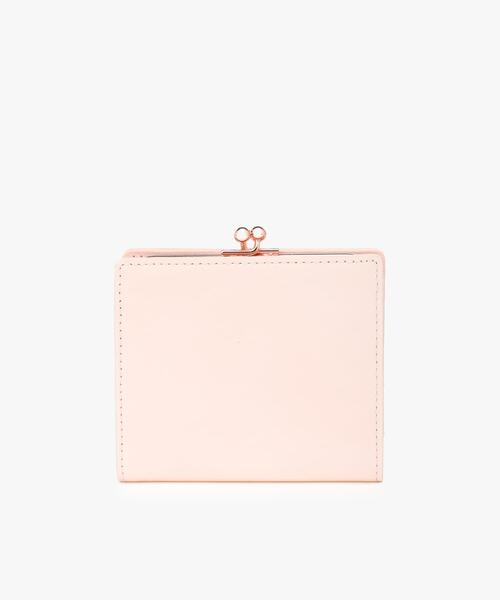 agnes b.（アニエスベー） 財布 ガラスレザー 二つ折り ウォレット