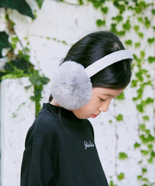 ikka（イッカ） 耳当て イヤーマフ ファーイヤマフ キッズ 子供 女の子