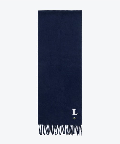 LACOSTE（ラコステ） マフラー イニシャルステッチマフラー / フリンジ