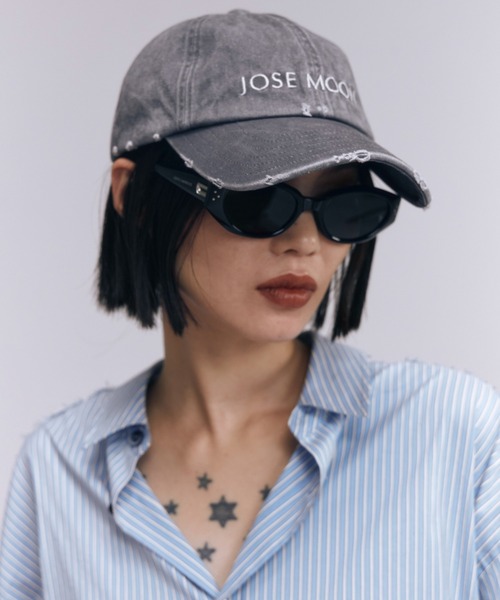 JOSE MOON キャップ グレー 新品タグ付き JOSE MOON キャップ 帽子 CAP DW/ジョゼムーンキャップ