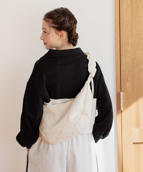 Girl Scouts of Japan ショルダーバッグ GLOBAL WORK ショルダー ショルダーバッグ 撥水クシュクシュ