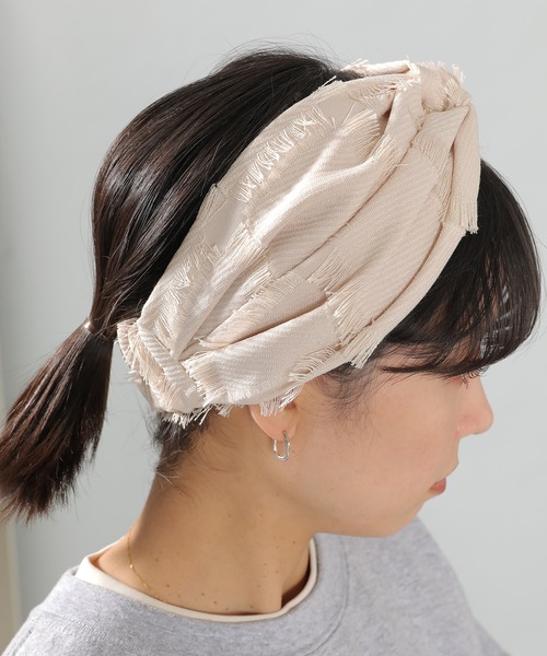 emesuelee ヘアバンド フリンジヘアバンド : ZOZOTOWN Yahoo!店 - 通販